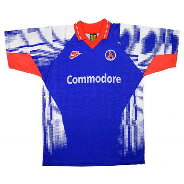 Thailand Trikot Paris Saint Germain Auswarts Retro 1992 1993 Blau Fussballtrikots Günstig